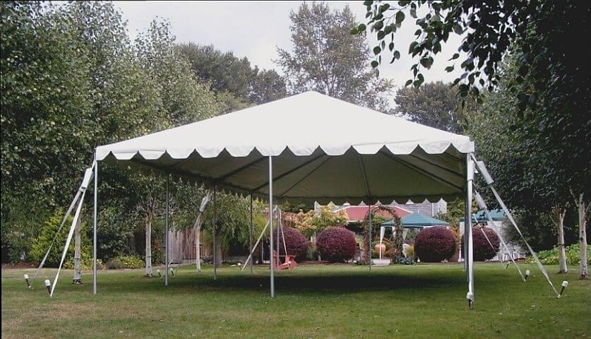 20’ x 40’ Frame Tent (Seats 80)